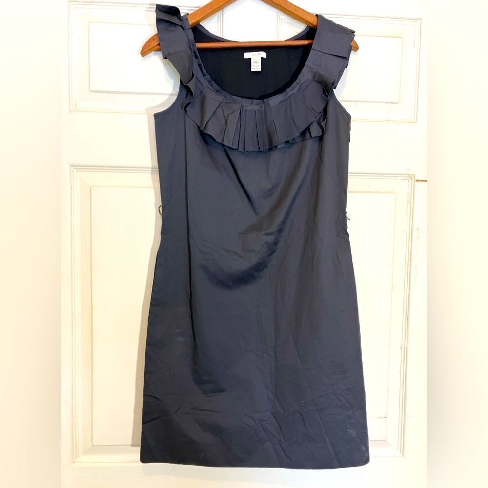 J.Crew, mini dress, sleeveless, charcoal, gray, size 0, excellent condition